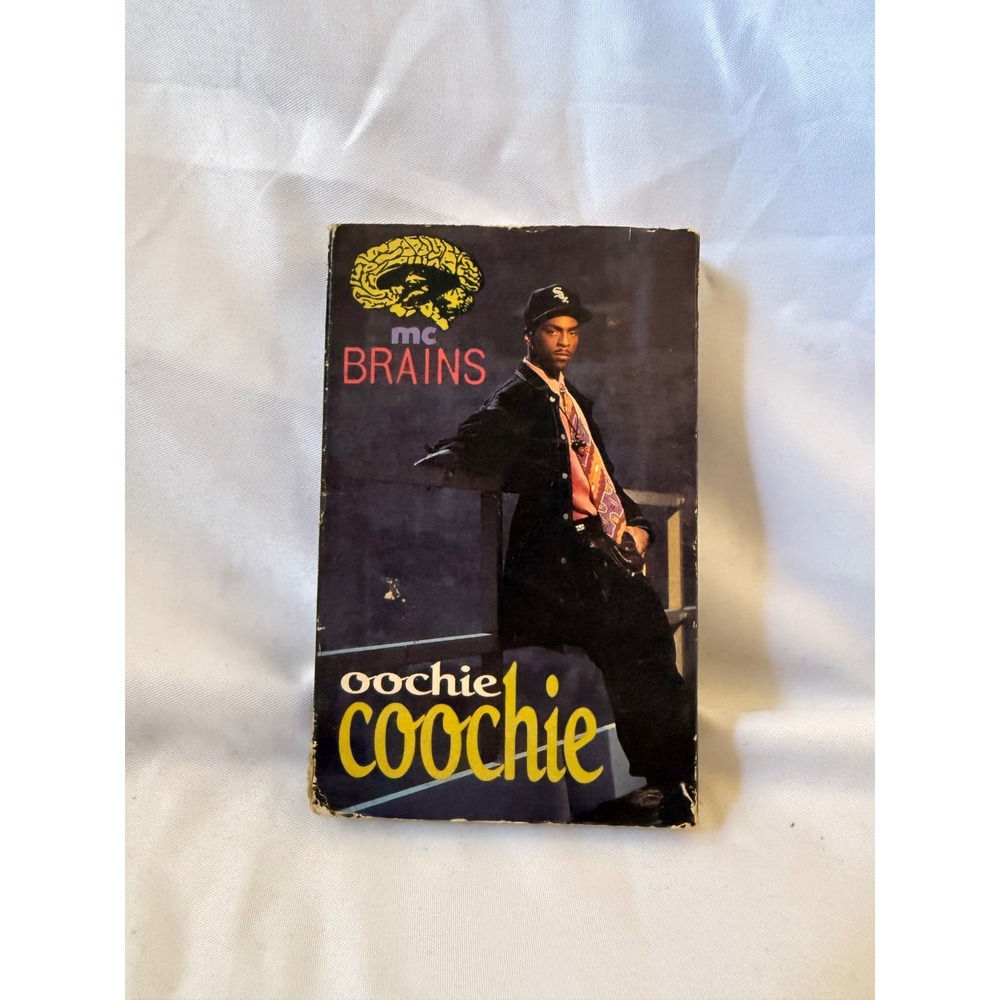 Untested MC Brains Oochie Coochie Cassette Single 1991 Motown Records Vintage